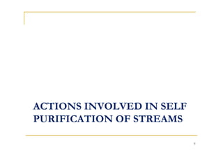Self Purification L 29 do sag and self purification of streams | PDF