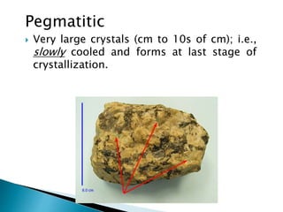 L-3 CLASSIFICATION OF IGNEOUS ROCKS.ppt