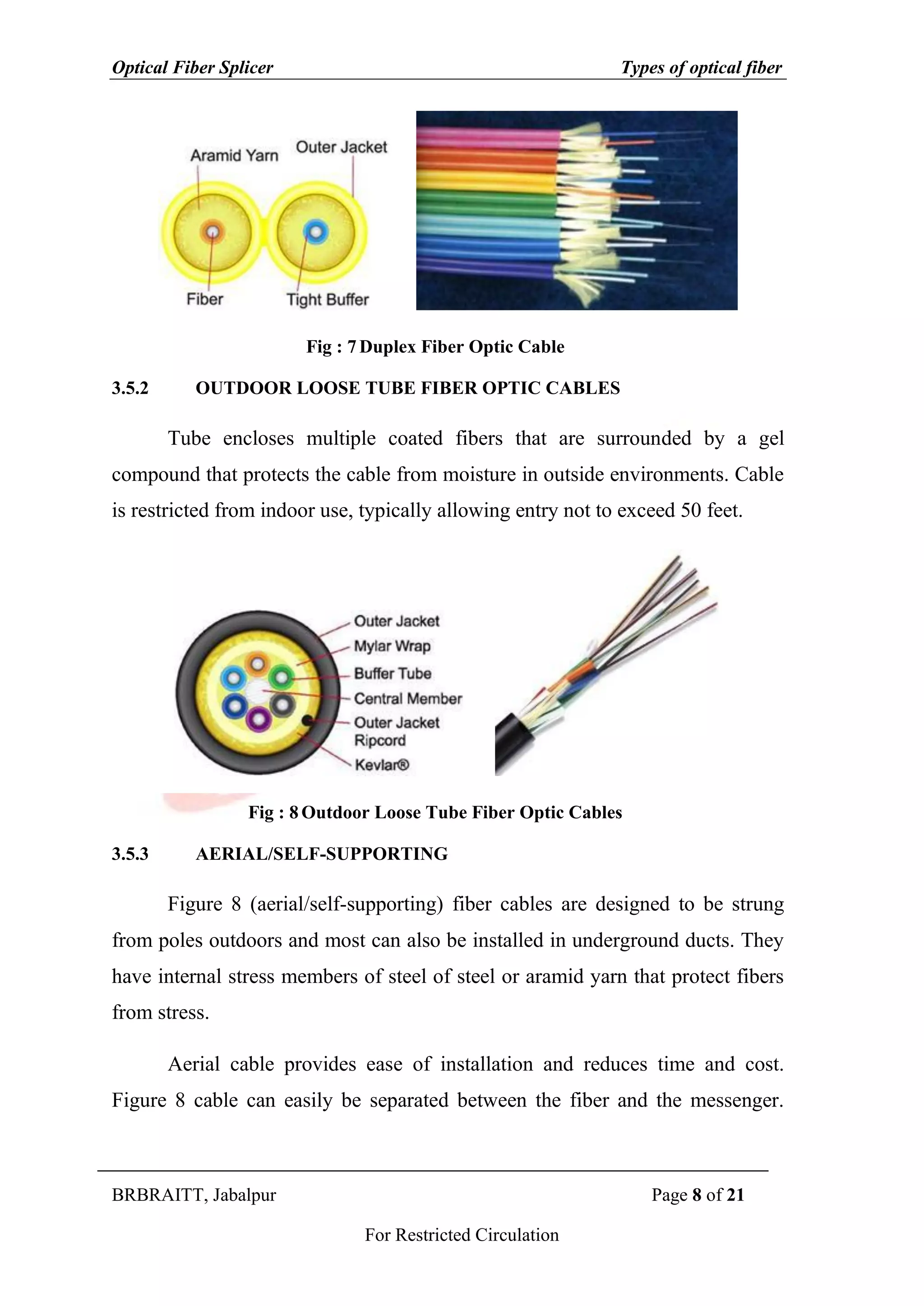 Types of optical fiber | PDF