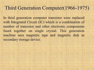 L-4 BCE Generations of Computers final.ppt