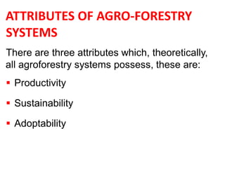 Forestry Systems Lecture No. 6- Agroforestry Systems W-23.pdf