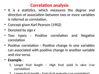 L-7 Correlatioonn and Path Analysis.pptx