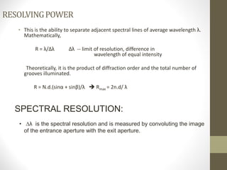 Diffraction-grating experiment ppt with full detail | PDF
