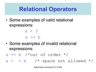 Arithmetic Operator in C | PPT