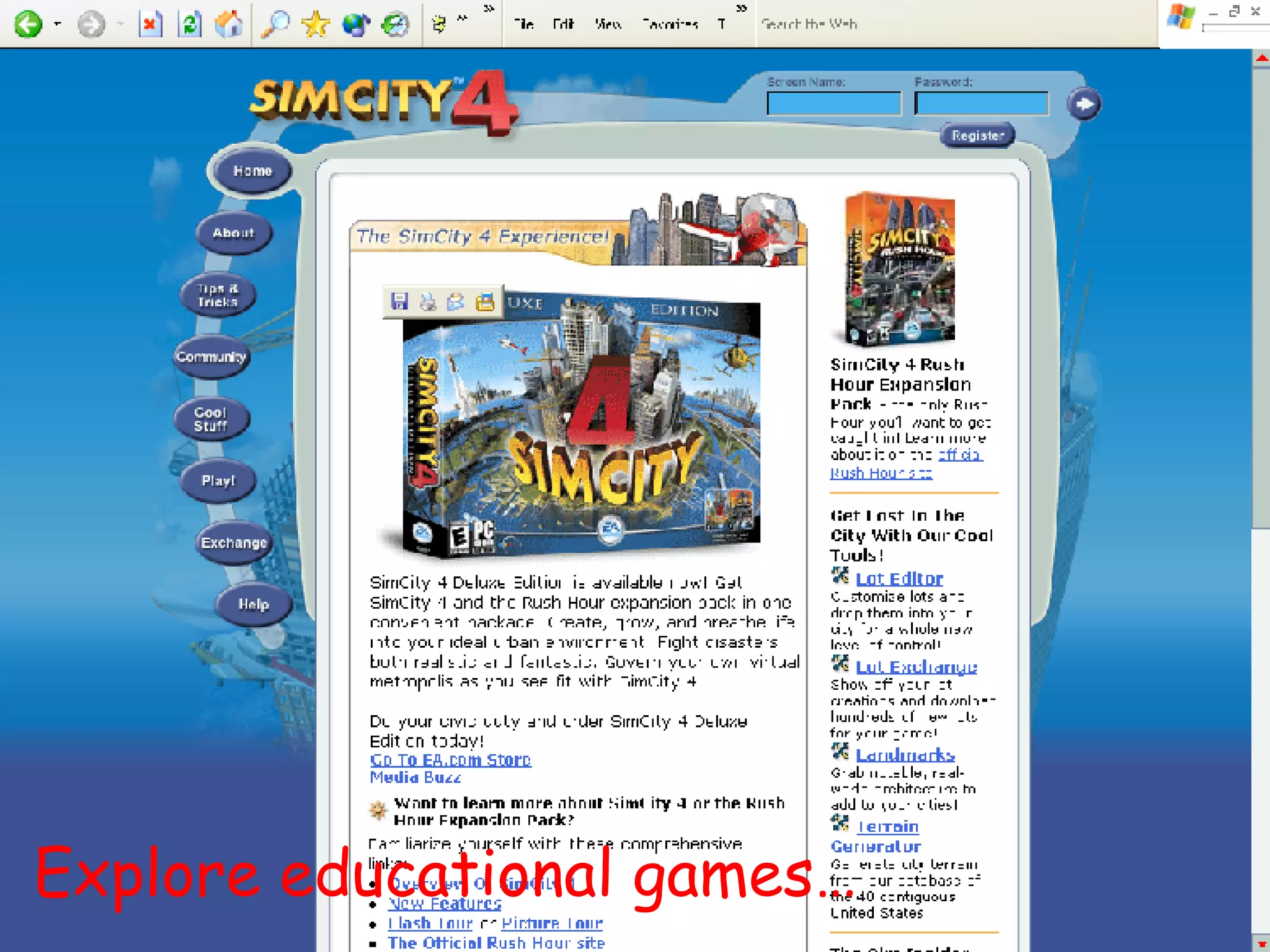Explore educational games… 