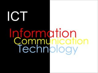 Technology ICT Communication Information 