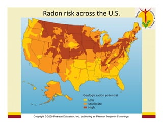 Radon risk across the U.S.
 
