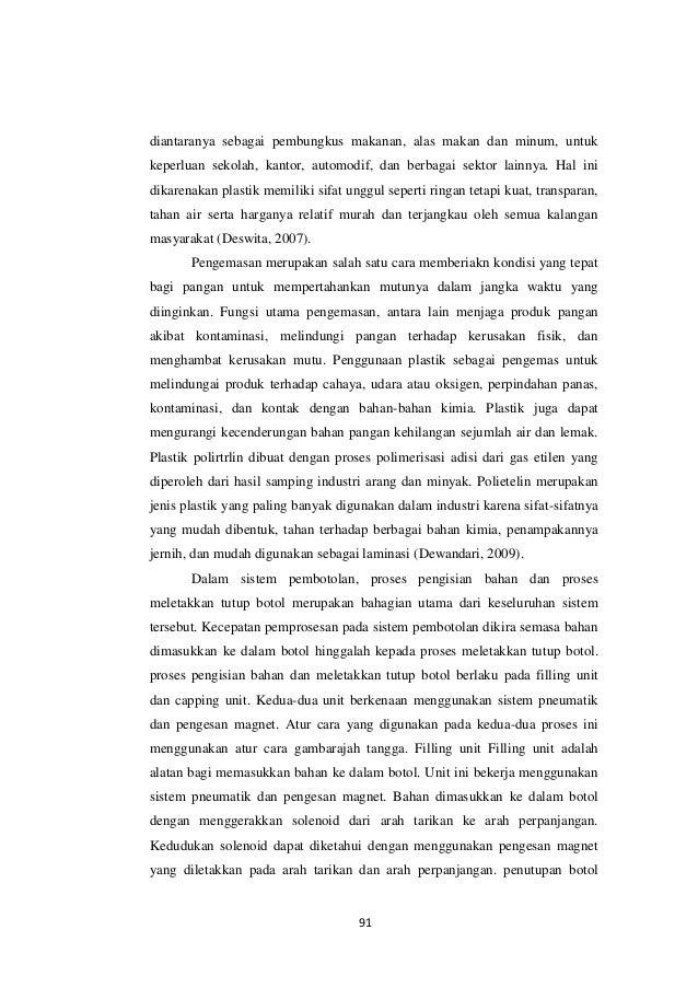 Laporan Praktikum Alat Dan Mesin Pengemasan