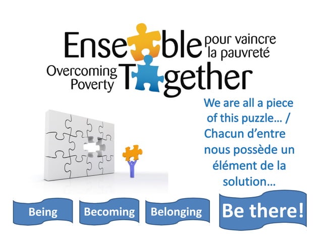 Overcoming Poverty Together Ppt