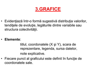 Date elementare si sistematizarea lor - statistica