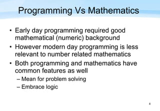 L 00 introduction to programming | PPT