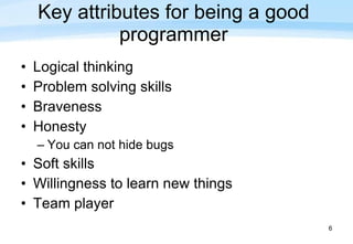 L 00 introduction to programming | PPT