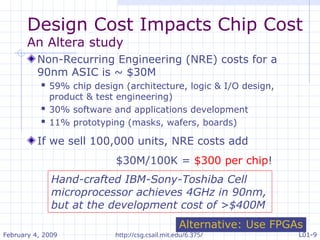 Advanced ASIC and FPGA Design Techniques in Complex Digital Systems | PPT