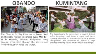 Ferital Rite PHYSICAL EDUCATION 12 - Nature of Dance | PPTX