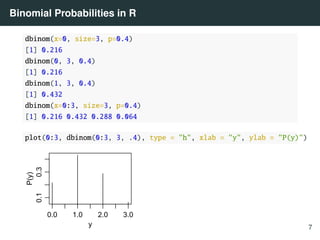 Dbinom R Studio An introduction to categorical data analysis | PDF