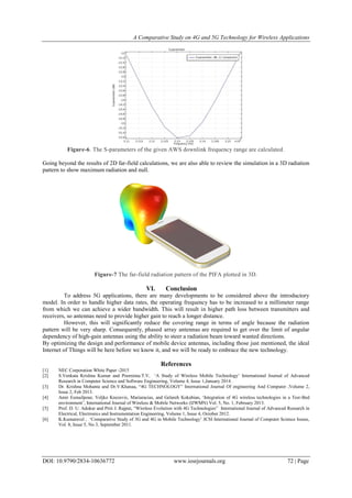 A Comparative Study on 4G and 5G Technology for Wireless Applications | PDF