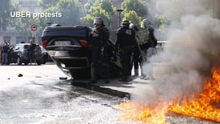UBER protests
 