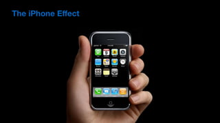 The iPhone Eﬀect
 
