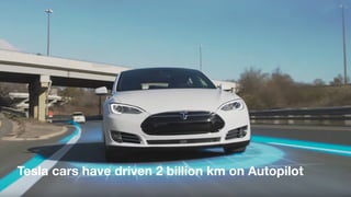 Tesla cars have driven 2 billion km on Autopilot
 