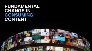 FUNDAMENTAL
CHANGE IN 
CONSUMING
CONTENT
Picture	by	Flickr	user	Shaggyshoo	
 