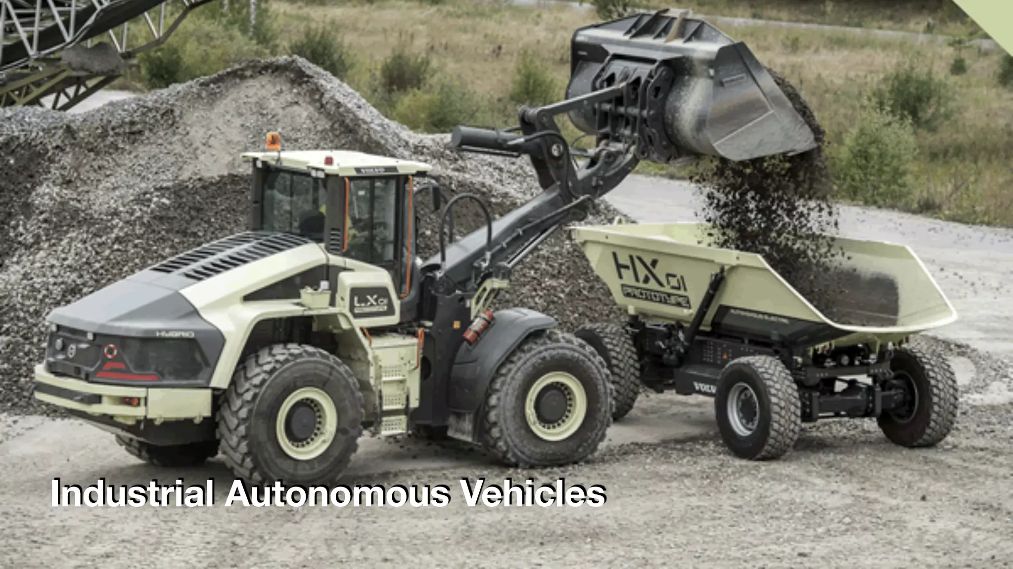 Industrial Autonomous Vehicles
 