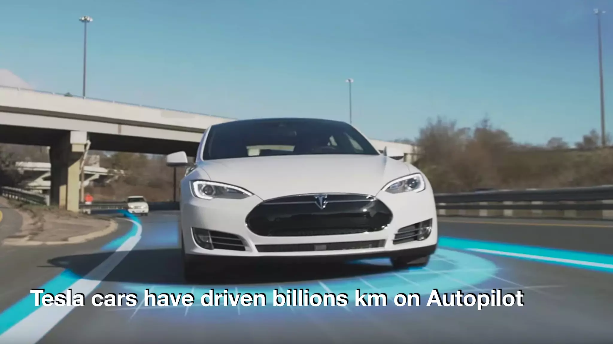 Tesla cars have driven billions km on Autopilot
 