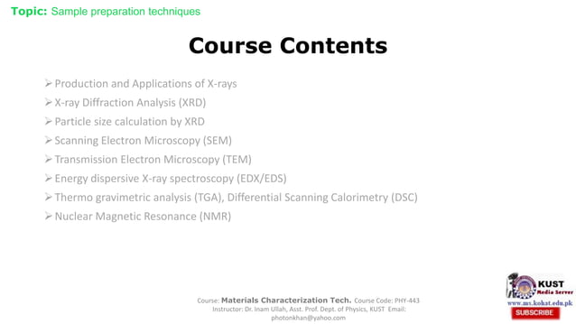 L02 Sample Preparation Techniques Pdf