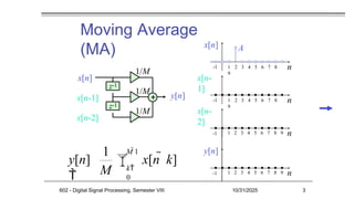 Time domain representation of signals and systems | PPTX