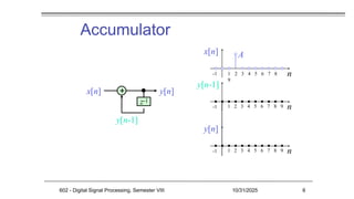 Time domain representation of signals and systems | PPTX