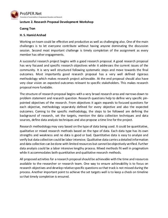 How to write a research proposal image