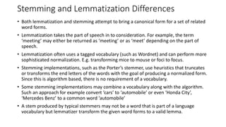 Natural Language Processing: L02 words | PDF