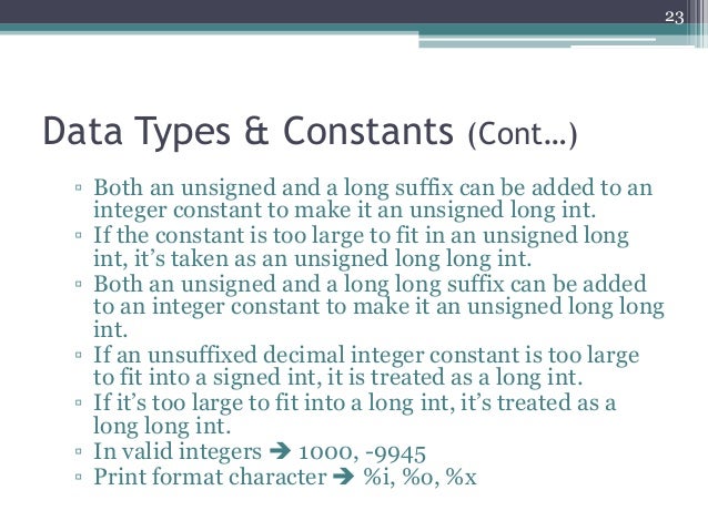 COM1407: Variables and Data Types