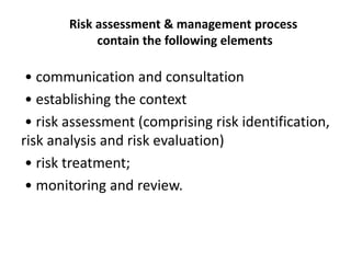 Lecture 02. OSH Risk Assessment | PDF