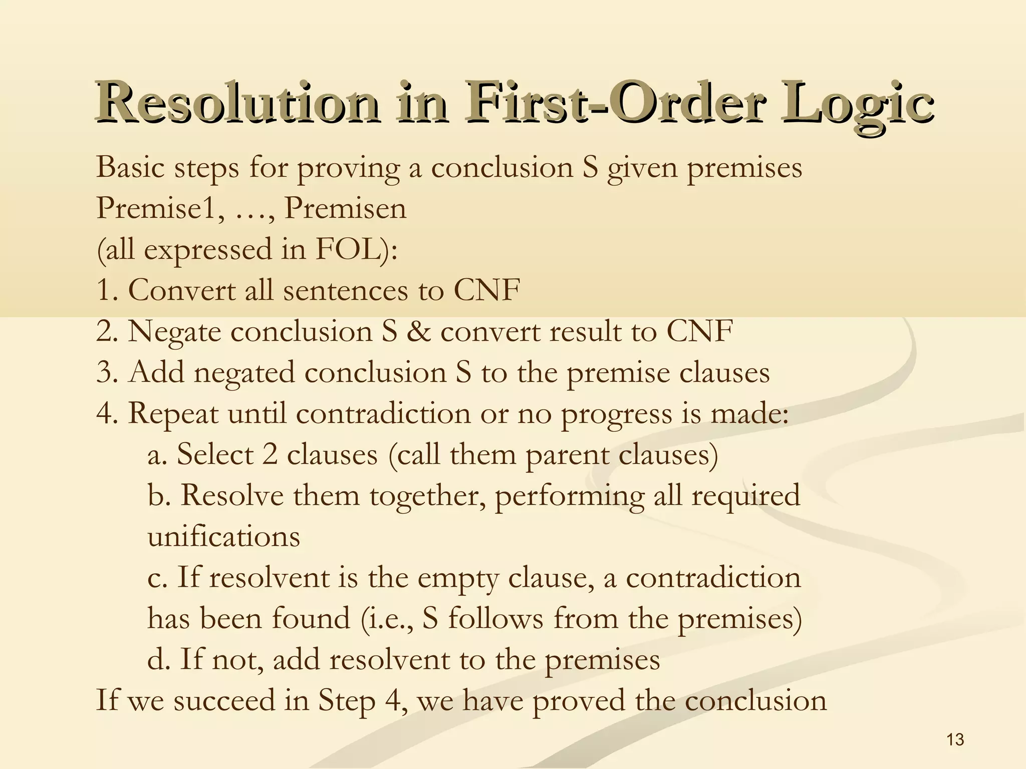L03 ai - knowledge representation using logic | PPT | Programming ...