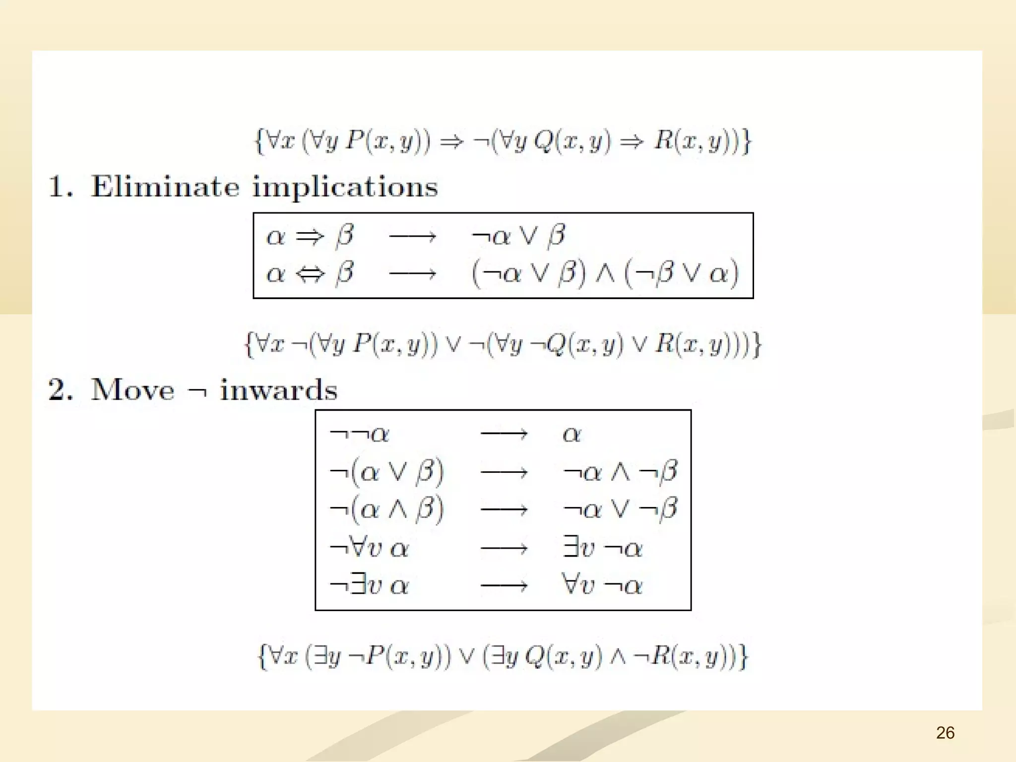 L03 ai - knowledge representation using logic | PPT | Programming ...