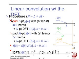 Fourier transform of digital signal processing | PPTX