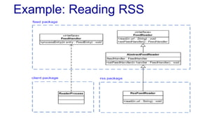 Example: Reading RSS
 