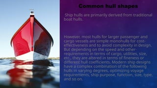 Hull Form Types Comprehensive Overview of Ship Terminology, Dimensions, and Hull Forms ...