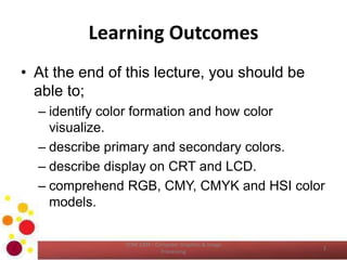 COM2304: Color and Color Models | PPT