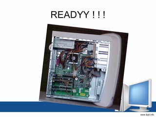 Parts of a computer labelled
