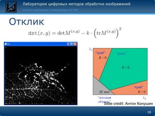 Отклик




         Slide credit: Антон Конушин

                                18
 