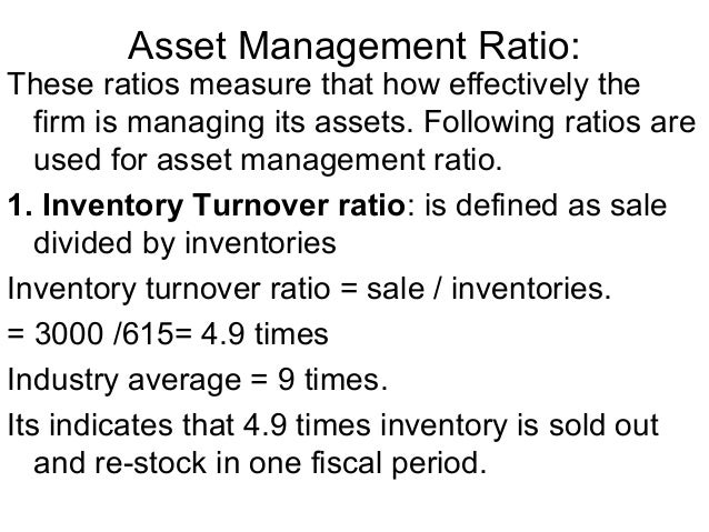 L05 Ratio Analysis