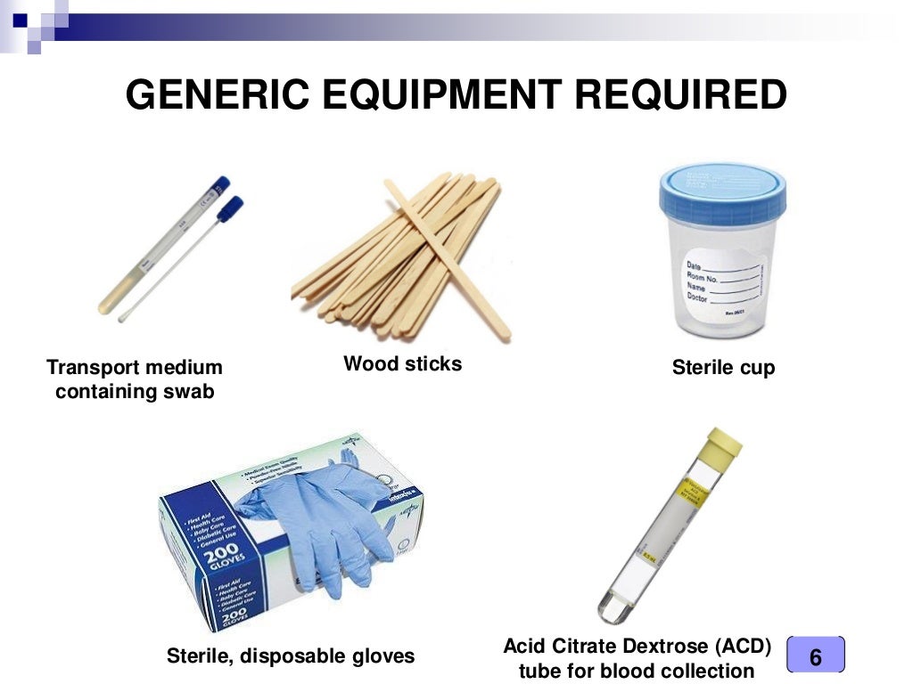 Medical Microbiology Laboratory (sample collection)
