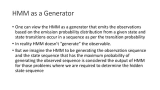 An overview of Hidden Markov Models (HMM) | PDF