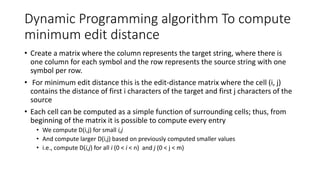 L06 stemmer and edit distance | PDF