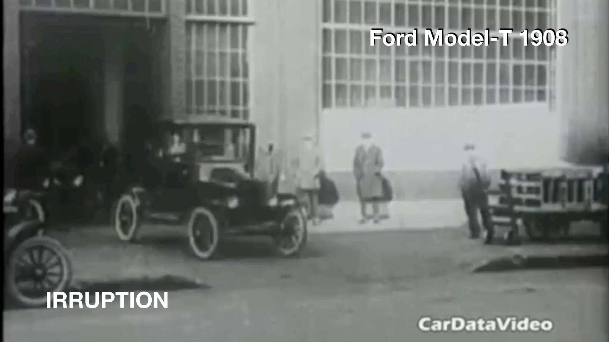 Ford Model-T 1908
IRRUPTION
 