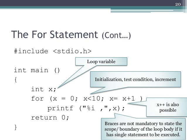 COM1407: Program Control Structures – Repetition and Loops