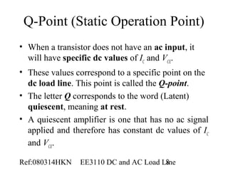 L07 dc and ac load line | PPT