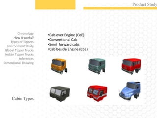 Redesign of tipper truck | PPTX