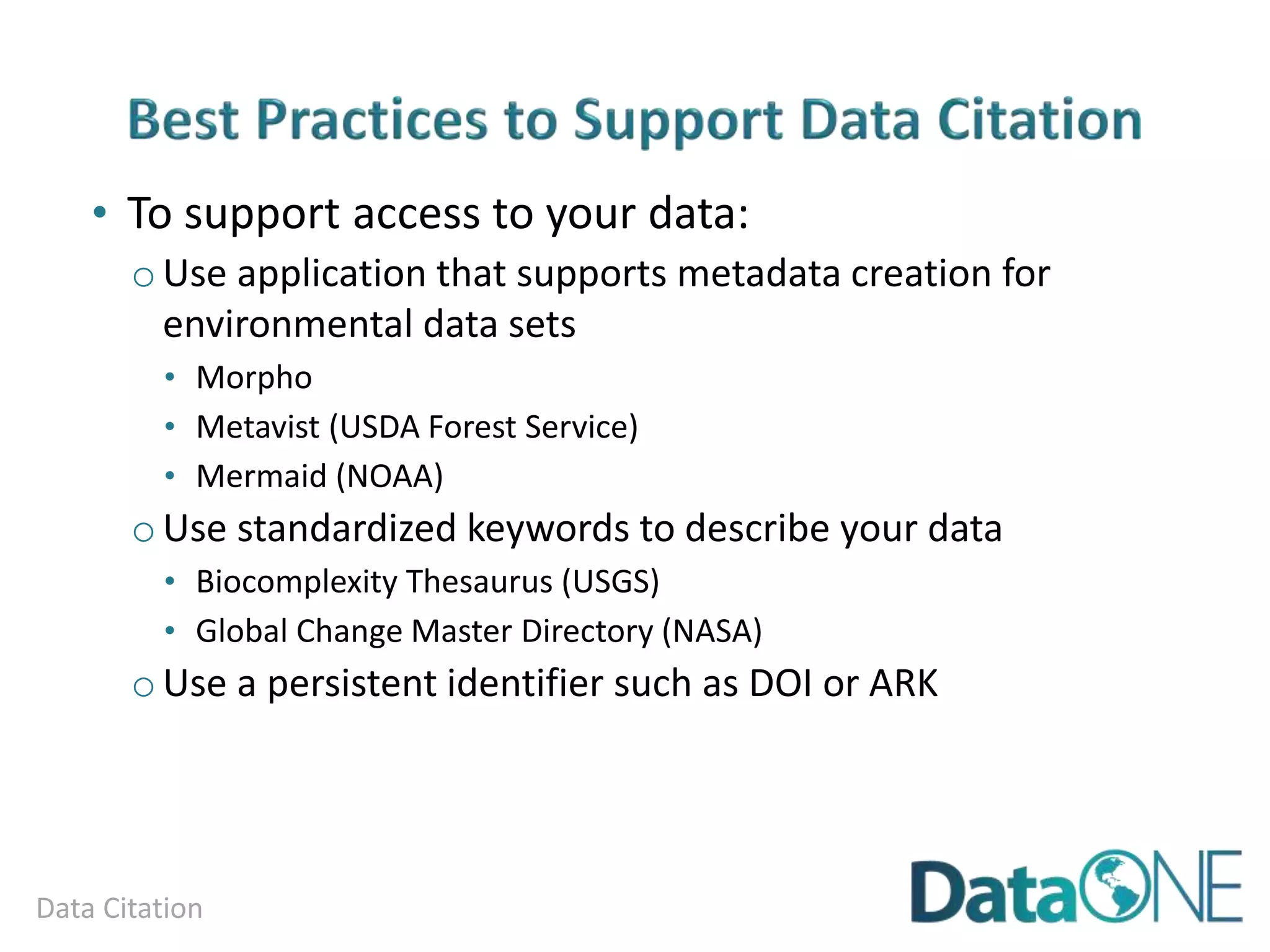 Analysis and Workflows
#%
$&
Commented scripts: best practices
• Well-documented code is easier to review, share, enables
repeated analysis
• Add high-level information at the top
o Project description, author, date
o Script dependencies, inputs, and outputs
o Describes parameters and their origins
• Notice and organize sections
o What happens in the section and why
o Describe dependencies, inputs, and outputs
• Construct “end-to-end” script if possible
o A complete narrative
o Runs without intervention from start to finish
 